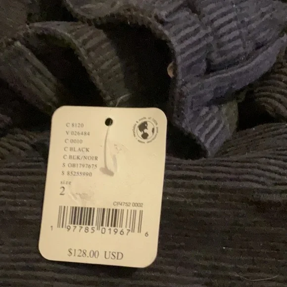 NWT Free People Come as You Are Corduroy Maxi Skirt size 2 - Picture 10 of 10